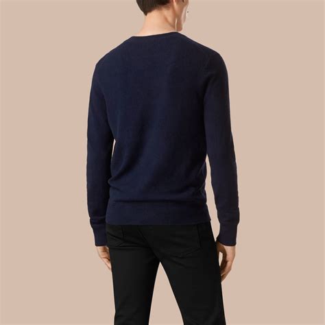 burberry crew neck cashmere sweater|Burberry monster cashmere sweater.